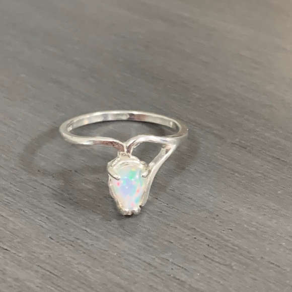 LoveStonedGypsy Jewelry - Natural Opal & Sterling Silver Ring